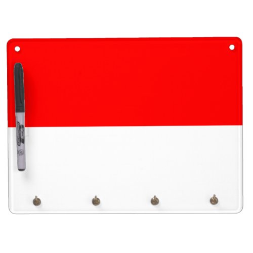 Indonesian Flag Indonesia Dry Erase Board With Keychain Holder