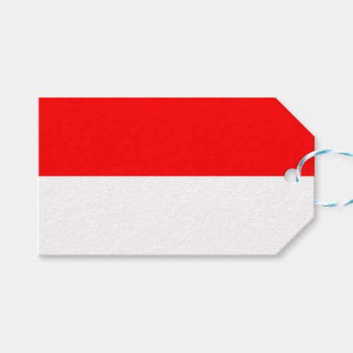 Indonesian Flag Indonesia Gift Tags