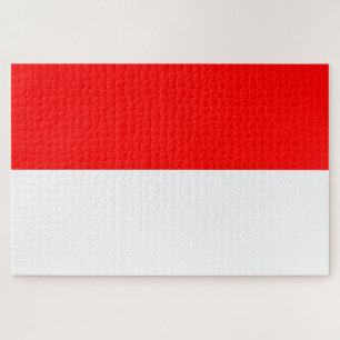 Indonesian Flag (Indonesia) Jigsaw Puzzle