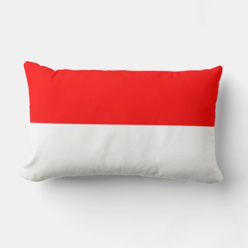 Indonesian Flag Indonesia Lumbar Pillow