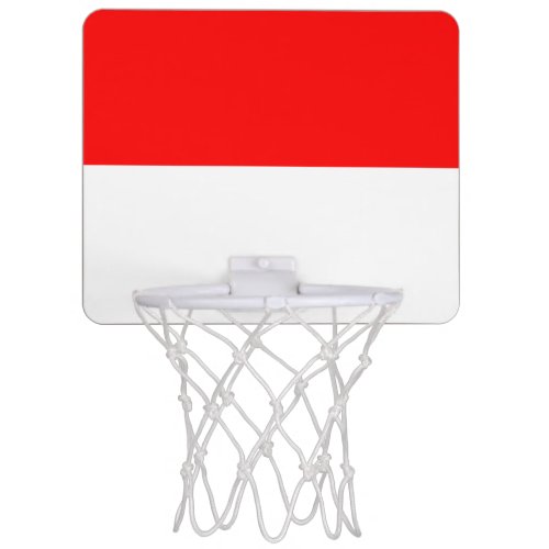 Indonesian Flag Indonesia Mini Basketball Hoop