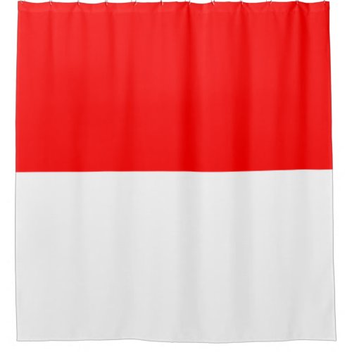 Indonesian Flag Indonesia Shower Curtain