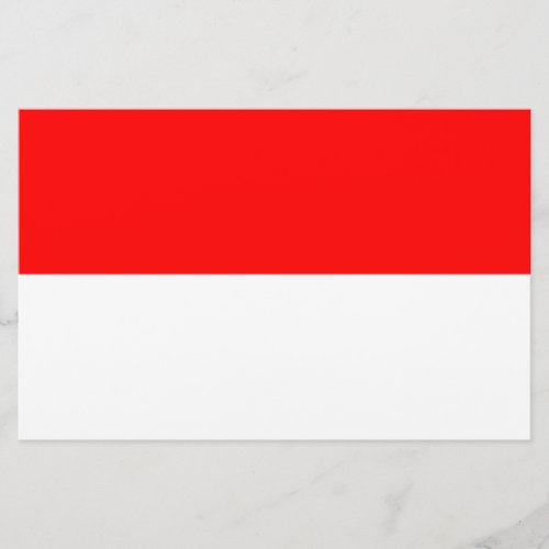 Indonesian Flag Indonesia Stationery