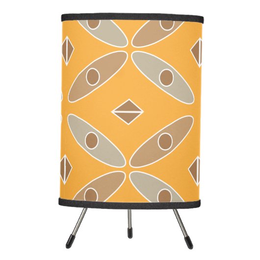 Indonesian Modern Batik Pattern Lamp (Front)