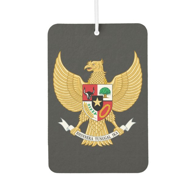 Indonesian national emblem Polo Shirt Air Freshener (Front)