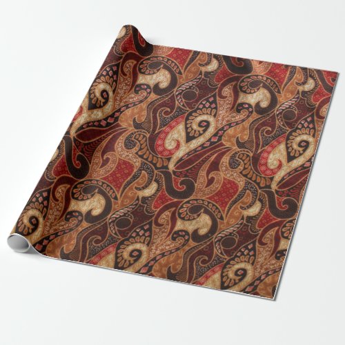 Indonesian Pattern 2 Wrapping Paper
