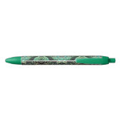 Indonesian Peacock Feathers Pattern Pen (Back)