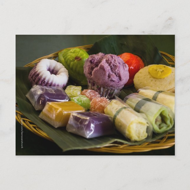 Indonesian Traditional Cake Postcard (Front)