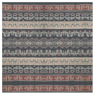 Indonesian Tribal Ikat Textiles Weavings Indonesia Fabric