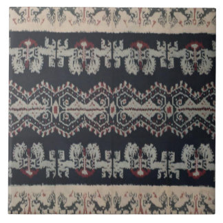 Indonesian Tribal Ikat Textiles Weavings Indonesia Tile