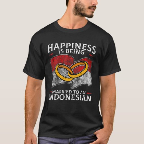 Indonesian Wedding Indonesia Marriage Heritage T_Shirt