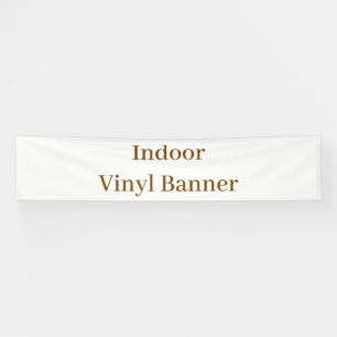 Indoor 2.5' x 12' Vinyl Banner