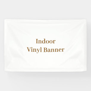 Indoor 2.5' x 4' Vinyl Banner