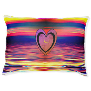 Indoor Abstract - Colors Dog Bed