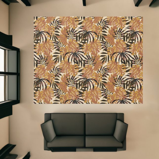 Indoor Area Rug Tropical Palms (Insitu (Indoor 1))