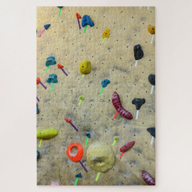 Indoor Climbing Wall - Sports Jigsaw Puzzle (Vertical)