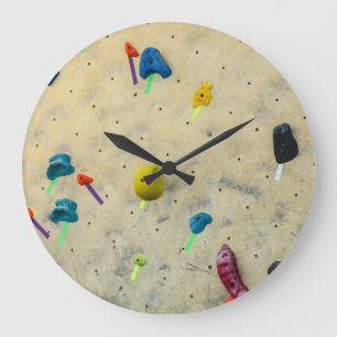 Indoor Climbing Wall - Sports Large Clock