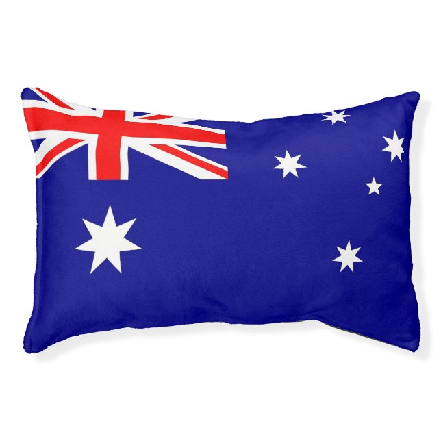 Indoor Dog Bed With flag of Australia (Front)