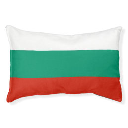 Indoor Dog Bed With flag of Bulgaria