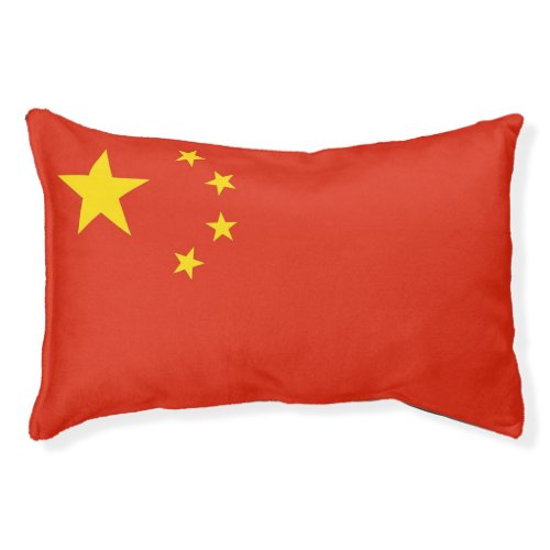 Indoor Dog Bed With flag of China