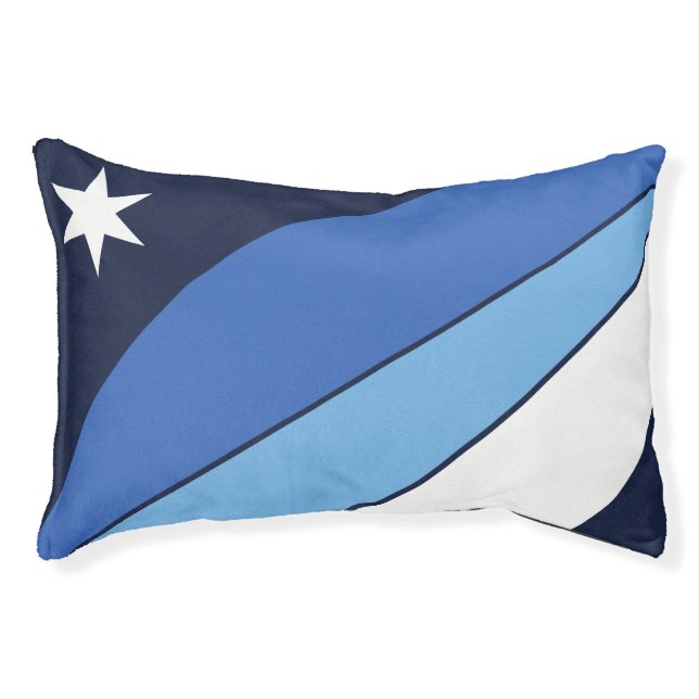 Indoor Dog Bed With flag of Columbia, SC (Front)