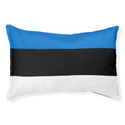 Indoor Dog Bed With flag of Estonia