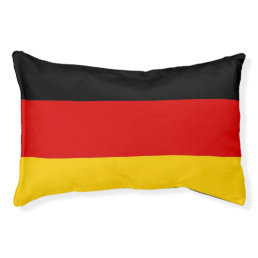 Indoor Dog Bed With flag of Germany