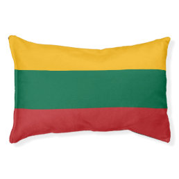 Indoor Dog Bed With flag of Lithuania