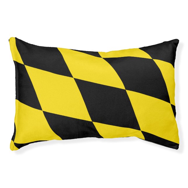 Indoor Dog Bed With flag of Munich (Front)