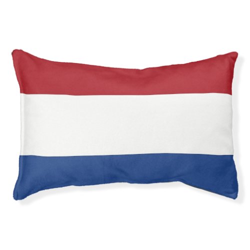 Indoor Dog Bed With flag of Netherlands