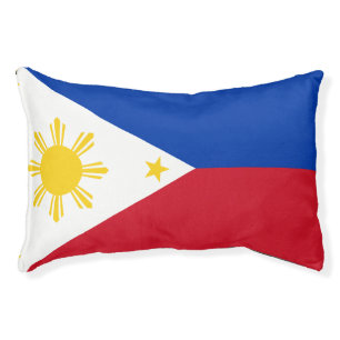 Indoor Dog Bed With flag of Philippines