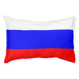 Indoor Dog Bed With flag of Russia