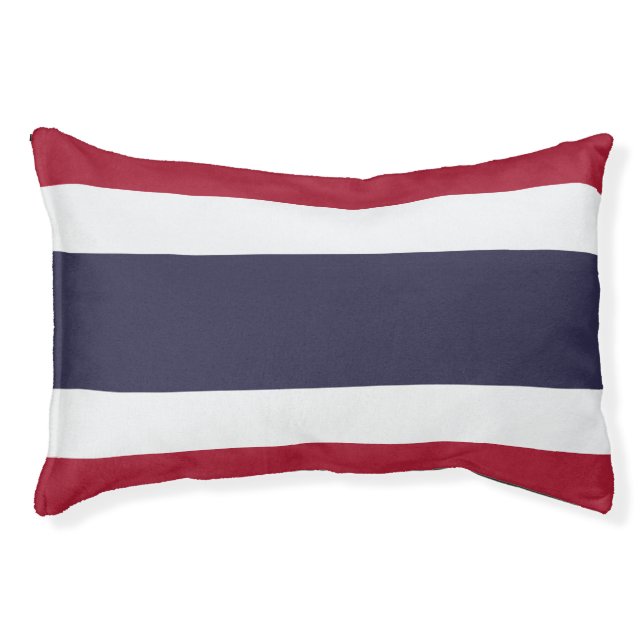 Indoor Dog Bed With flag of Thailand (Front)