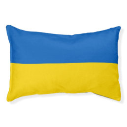 Indoor Dog Bed With flag of Ukraine