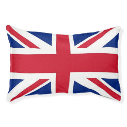 Indoor Dog Bed With flag of United Kingdom