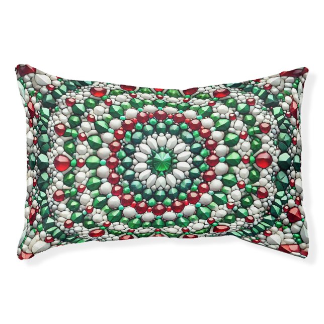 Indoor Dog Bed With Italian Colors (Front)