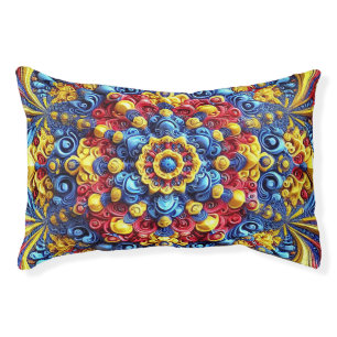 Indoor Dog Bed With Romanian Colors