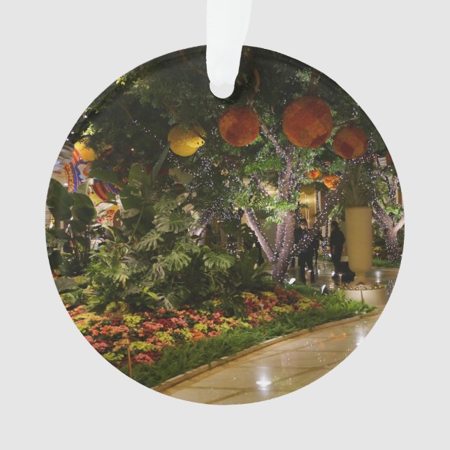Indoor Garden Wynn Atrium Las Vegas Ornament (Front)