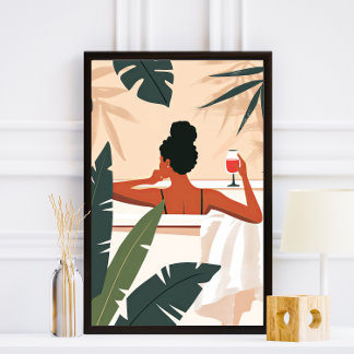 Indoor Jungle Spa Photo Print