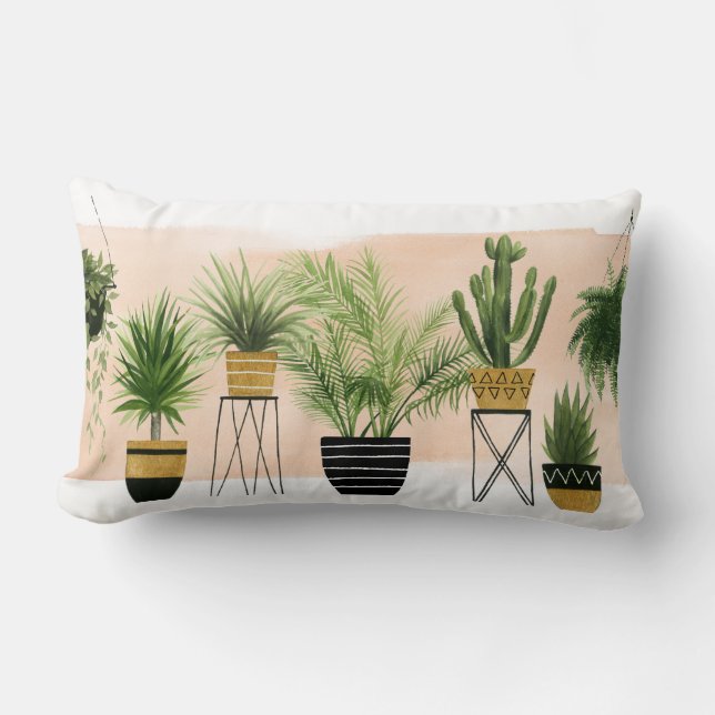 Indoor Oasis Collection Lumbar Pillow (Front)
