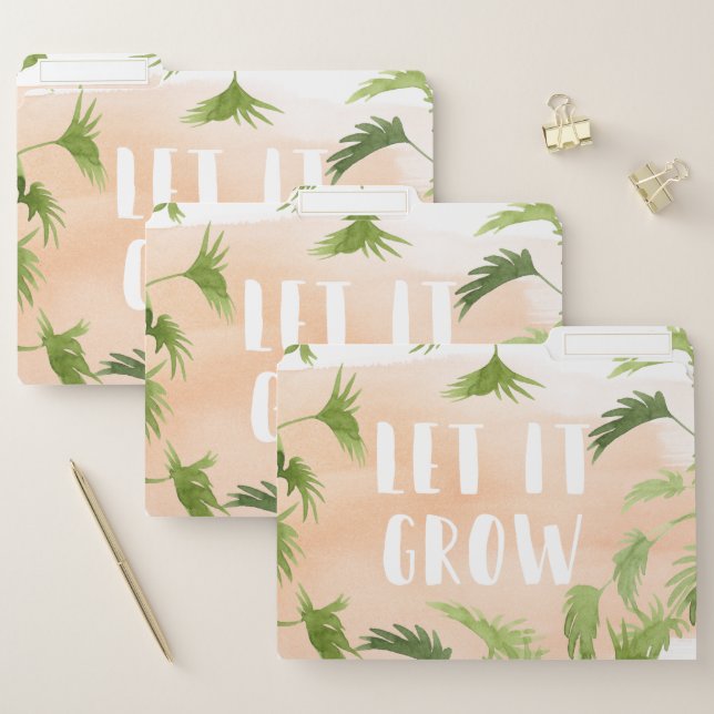 Indoor Oasis | Let it Grow File Folder (Set)
