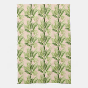 Indoor Oasis   Palm Tree Pattern Kitchen Towel