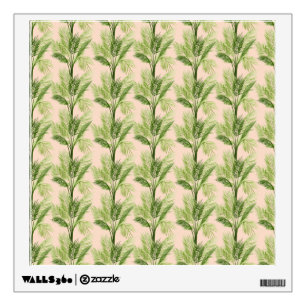 Indoor Oasis   Palm Tree Pattern Wall Decal
