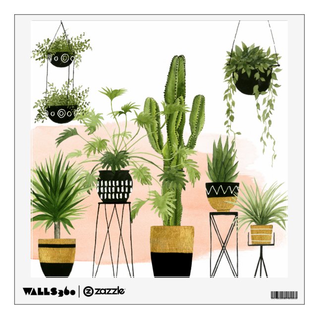 Indoor Oasis Wall Decal (Front)