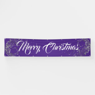 Indoor Outdoor Custom Banner-Merry Christmas Banne Banner
