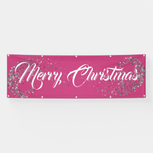 Indoor Outdoor Custom Banner-Merry Christmas Banner