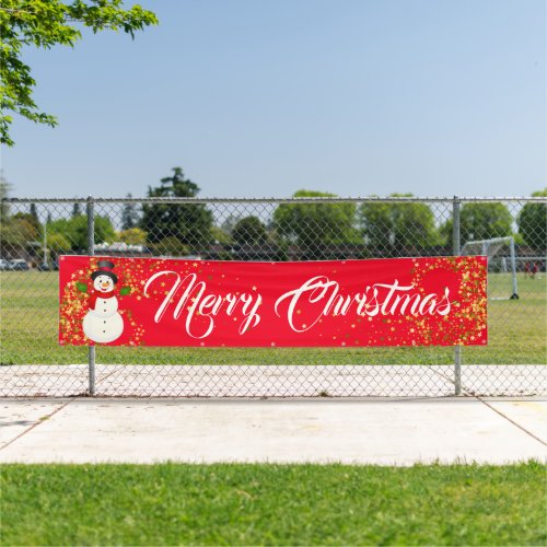 Indoor Outdoor Custom Banner_Merry Christmas Banner