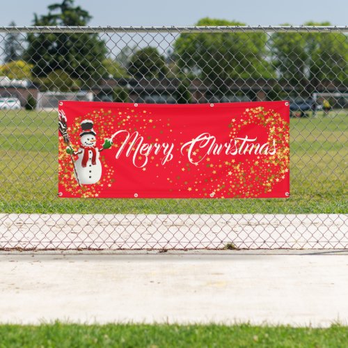 Indoor Outdoor Custom Banner_Merry Christmas Banner