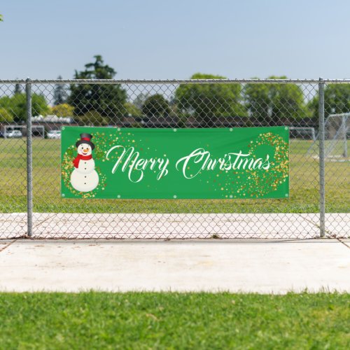 Indoor Outdoor Custom Banner_Merry Christmas Banner