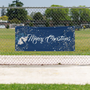 Indoor Outdoor Custom Banner-Merry Christmas Banner